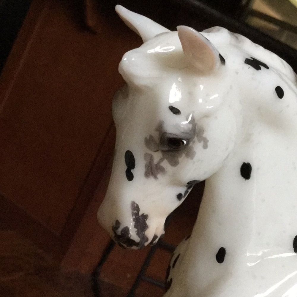 Breyer horse statue breyerfest 2022 special run Brahm spotted horse equestrian - Picture 3 of 11